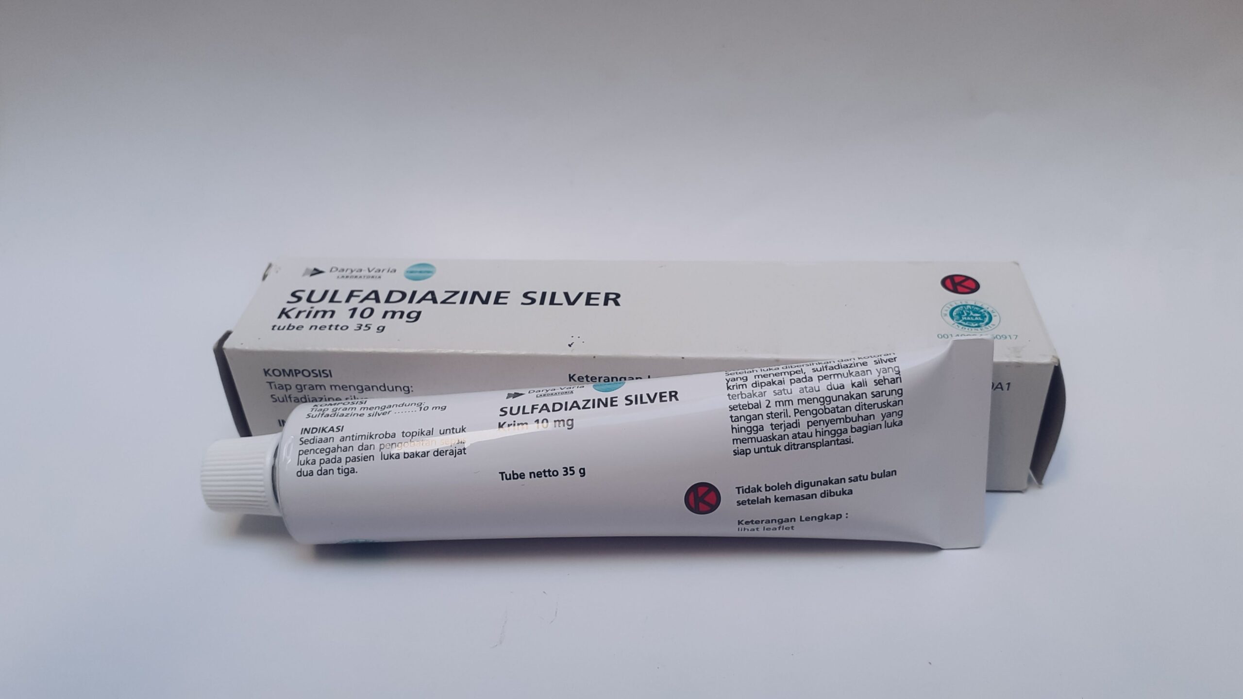 Silver sulfadiazine cream